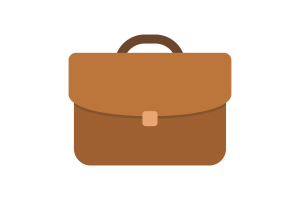 Grafik einer Arbeitstasche